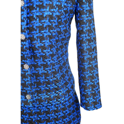 CBK-Anzug, Alipek-Chanel-Look – Blau und Schwarz