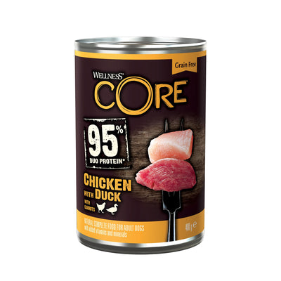 CORE All Breed Vådfoder 400 gram Chicken & Duck fra GroomUs