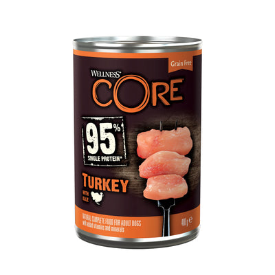 CORE All Breed Vådfoder 400 gram Turkey & Kale fra GroomUs
