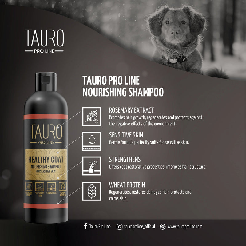 Tauro Pro Line Healthy Coat - Nourishing Shampoo fra GroomUs