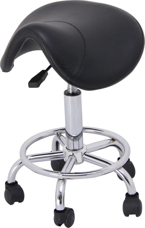 Grooming chair with backrest