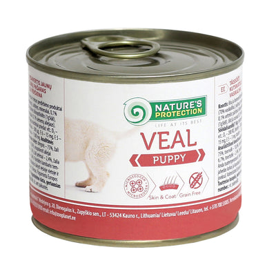 Nature's Protection Wet food Puppy, Veal 