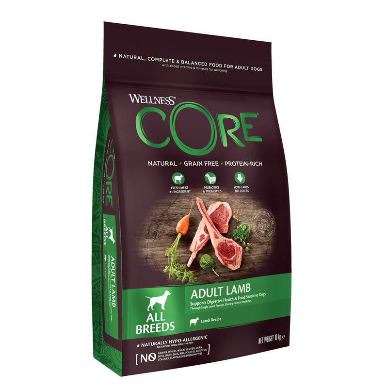 CORE Lam Adult All Breed 10 kg fra GroomUs