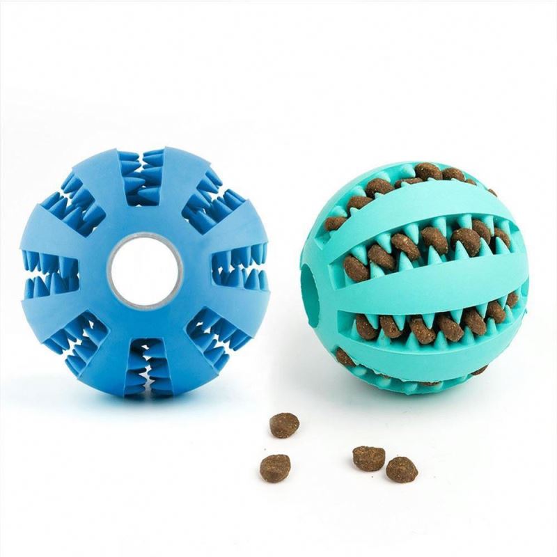 Mellem bold 6 cm Aktivitetslegetøj til godbidder og tandrensning fra GroomUs