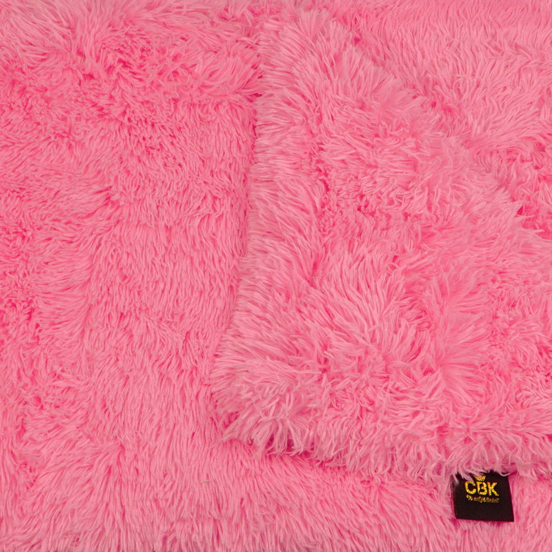 CBK fleece hundetæppe Kirsebær Pink 100x75 cm Ultra blødt & vendbart - GroomUs
