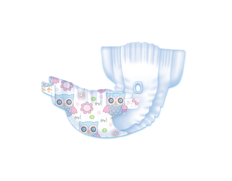 Misoko & Co Vaskbare Løbetidstrusser - Med blå ugler - GroomUs