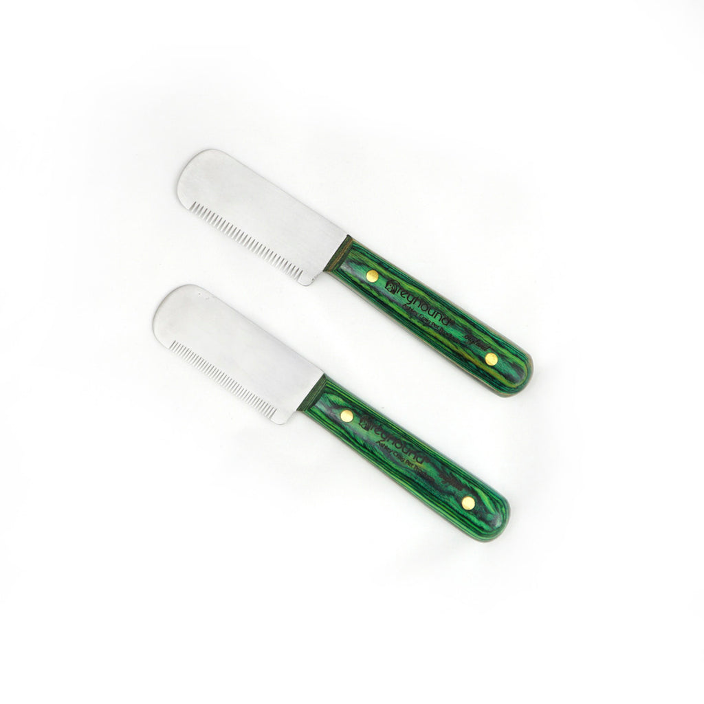 EASY GRIP Greyhound Stripping Knives - Ashley Craig Pet Products - Home of  Greyhound, Show Salon Spa, Essentials and more.