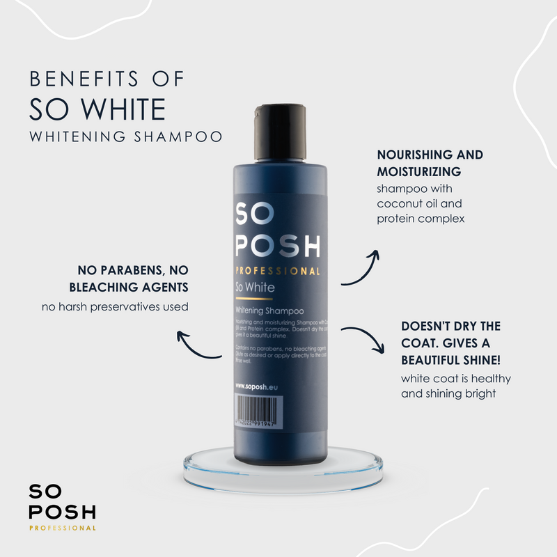 So White Shampoo (purple) - Good for discoloration 