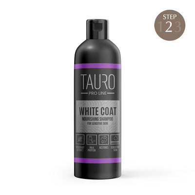Tauro Pro Line White Coat - Nourishing Shampoo 250 ml - GroomUs